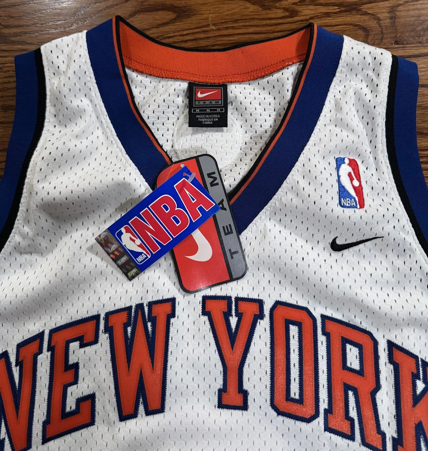 Vintage Nike New York Knicks Latrell Sprewell Swingman Jersey